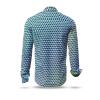 Entdecke bunte Hemden Herren CUBO AZUR - 100 % Baumwolle