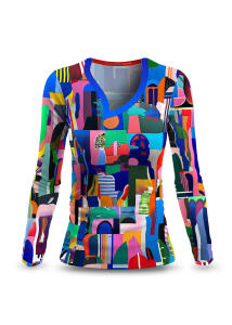 Langarm Shirt Damen CITY OF FANTASY von GERMENS...