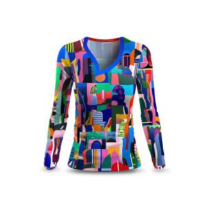 Langarm Shirt Damen CITY OF FANTASY von GERMENS...