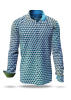 Button Up Shirt CUBO AZUR from GERMENS