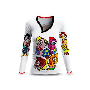 Long sleeve shirt ladies LIEBE by GERMENS artfashion -...