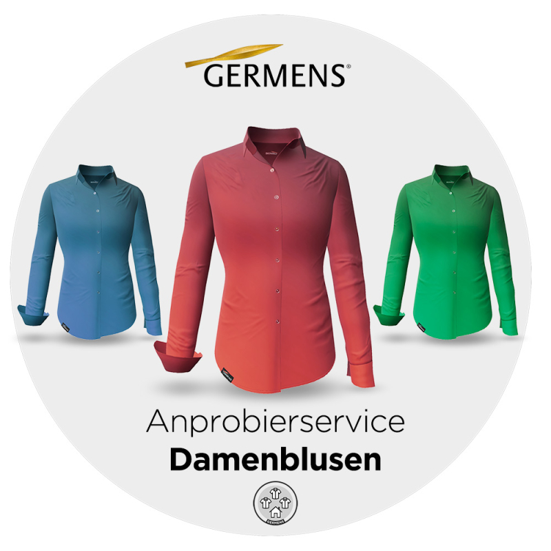 Damenblusen Anprobier Service für Zuhause - 3 Größen