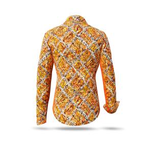braun beige Bluse Damen MIROUGE FALL von GERMENS...