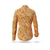 braun beige Bluse Damen MIROUGE FALL von GERMENS artfashion aus 100 % Baumwolle Made in Sachsen in 7 Größen von XS bis 3XL