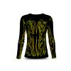 Discover the black green womens TERRA GREEN long-sleeved shirt by GERMENS artfashion - 100% cotton Made in Germany