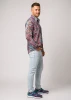 Discover colorful button up shirts for men FRAXI MULTISE - 100% cotton