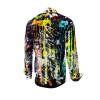 Button Up Shirt LUXUS ISST ZEIT from GERMENS