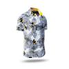 Sommerhemden Herren BEENIUS von GERMENS artfashion mit gemalten Bienen - 100 % Baumwolle Made in Sachsen - 10 Größen von XS bis 6XL