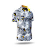 Sommerhemden Herren BEENIUS von GERMENS artfashion mit gemalten Bienen - 100 % Baumwolle Made in Sachsen - 10 Größen von XS bis 6XL