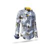 Extravagante Hemdbluse BEENIUS von GERMENS artfashion mit Bienen aus 100 % Baumwolle - 7 Größen von XS bis 3XL