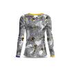 Langarm Shirt Damen BEENIUS mit Bienen von GERMENS artfashion - hergestellt aus 100 % Baumwolle Made in Sachsen/Germany - 7 Größen von XS bis 3XL