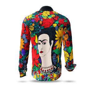 Entdecke bunte Hemden Herren BLUMEN MEXICOS - 100 % BW