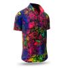 SALE:Kurzarmhemd Herren NIGHT OF THE FIREFLOWERS von GERMENS