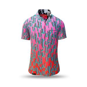 Button up shirt for summer STALACNITE RED – 100%...
