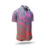 Button up shirt for summer STALACNITE RED – 100% cotton