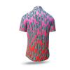 Button up shirt for summer STALACNITE RED by GERMENS