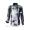 SK8B - Black and white artist men´s shirt - GERMENS