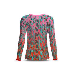 Entdecke das Langarmshirt Damen STALACNITE RED