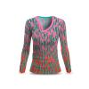 Entdecke das Langarmshirt Damen STALACNITE RED