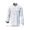 ARTIKEL 3GG - White men´s shirt with black illustration - GERMENS