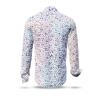 Entdecke bunte Hemden Herren FLOREL BLANC - 100 % BW