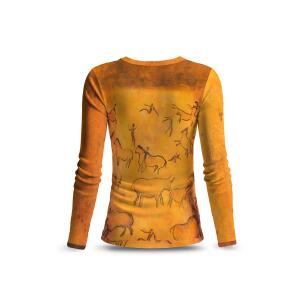 Langarm Shirt Damen CAVEMAN von GERMENS artfashion -...