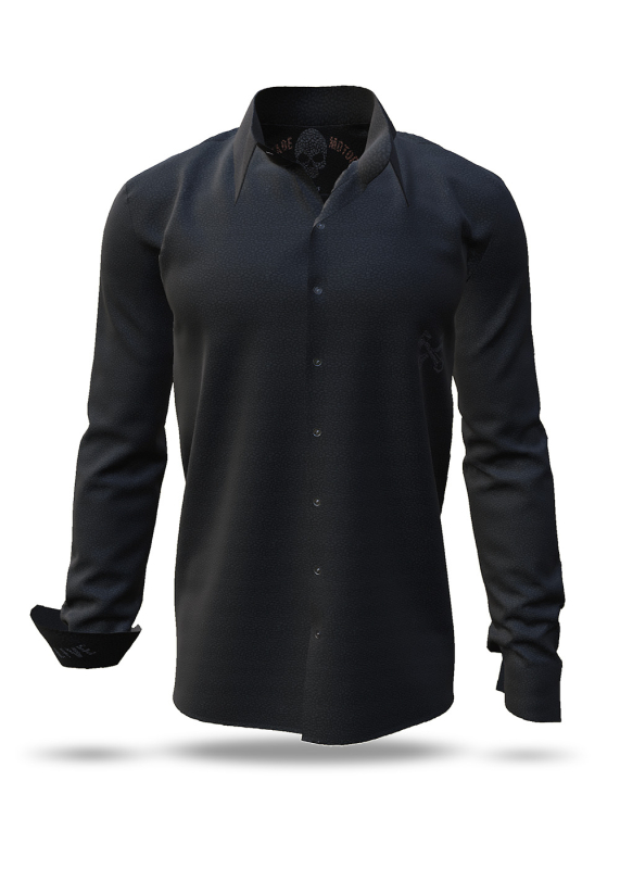 Entdecke bunte Hemden Herren VINTAGE MOTORS - 100 % Baumwolle