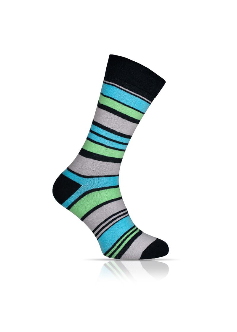 RAINING STRIPES - Bunte gestreifte Socke - Unisex