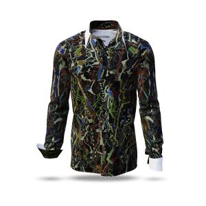 men´s long sleeve casual shirts RINDENHEMD - GERMENS
