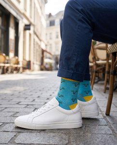 KOMM AUF MEINE INSEL - Bunte Socken - Unisex