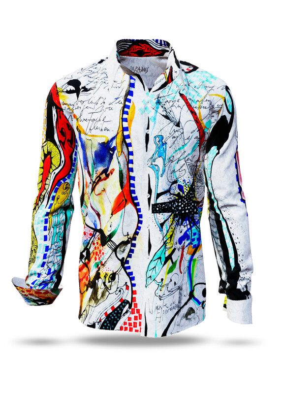 Discover colorful button up shirts for men PARADIES - 100% cotton