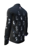 Casual Long Sleeve Shirts PRESIDENTS OF THE USA (NIGHT) – GERMENS artfashion – 100 % Cotton - Size XS