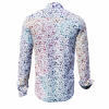 FLOREL BLANC - Bright shirt with floral patterns - GERMENS
