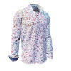 FLOREL BLANC - Helles Hemd mit floralen Mustern - GERMENS