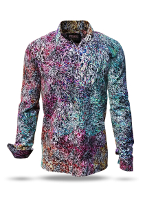 Entdecke bunte Hemden Herren FRAXI MULTISE - 100 % Baumwolle