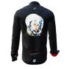 JURI GAGARIN - Black shirt with stars and cosmonaut - GERMENS