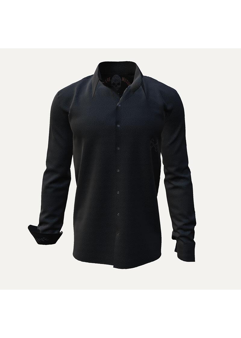 Entdecke bunte Hemden Herren VINTAGE MOTORS - 100 % BW