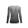 graues Langarm Shirt Damen METAL von GERMENS - 100 % Baumwolle