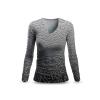 graues Langarm Shirt Damen METAL von GERMENS - 100 % Baumwolle
