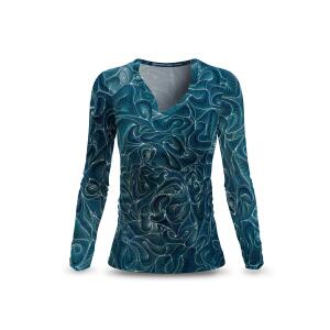 Long sleeve shirt ladies CONCHIFER OCEAN by GERMENS...
