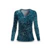 Langarm Shirt Damen CONCHIFER OCEAN von GERMENS artfashion - hergestellt aus 100 % Baumwolle Made in Sachsen/Germany - 7 Größen von XS bis 3XL