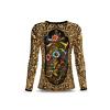 Langarm Shirt Damen BAROQUENT von GERMENS artfashion - hergestellt aus 100 % Baumwolle Made in Sachsen/Germany - 7 Größen von XS bis 3XL