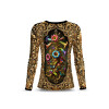 Langarm Shirt Damen BAROQUENT von GERMENS artfashion - hergestellt aus 100 % Baumwolle Made in Sachsen/Germany - 7 Größen von XS bis 3XL