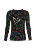 Women Long Sleeve Shirts PEACE! - GERMENS artfashion - Size XXL