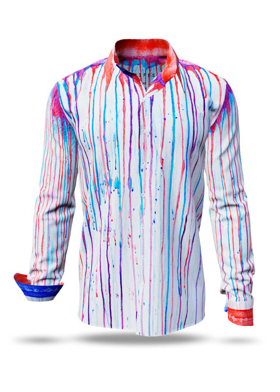 Entdecke bunte Hemden Herren STRIPES - 100% Baumwolle