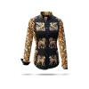 Extravagante barocke Bluse BAROQUENT von GERMENS artfashion aus 100 % Baumwolle Made in Germany