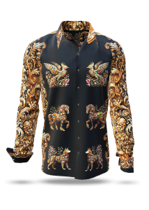 Discover colorful button up shirts for men BAROQUENT - 100% cotton