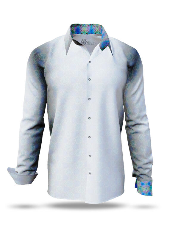 Discover colorful button up shirts for men CRANII - 100% cotton