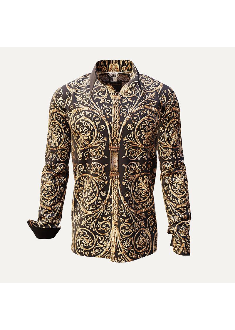 FIND Button Up Shirt PORTE NOTRE DAME PARIS - 100 % co