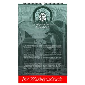 Werbekalender Bergbau 2026 - Werbeeindruck bereits ab 10...